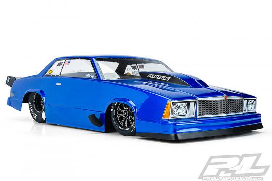 ProLine Chevrolet Malibu Clear Drag Car Body For Slash/DR10