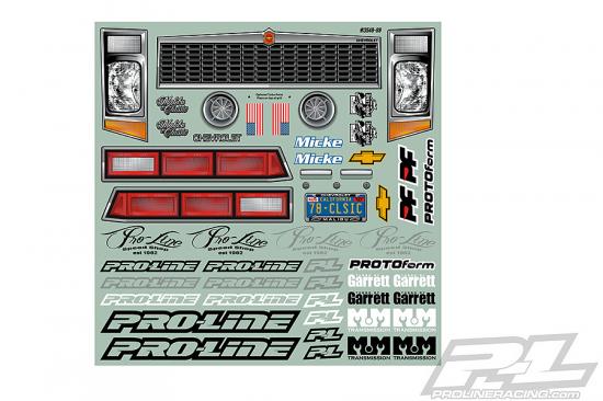ProLine Chevrolet Malibu Clear Drag Car Body For Slash/DR10