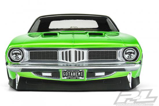 ProLine 1972 Plymouth Barracuda Clear Drag Body For 2WD Drag