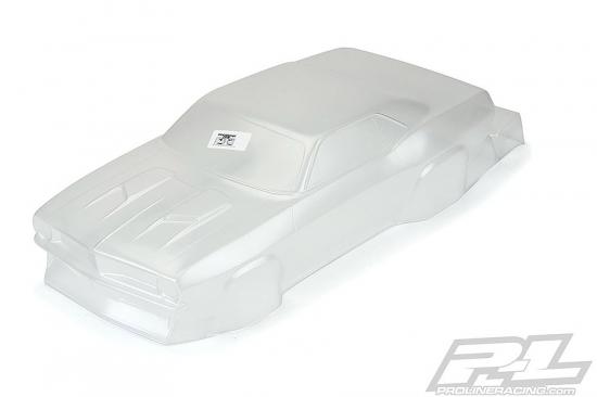 ProLine 1972 Plymouth Barracuda Clear Drag Body For 2WD Drag