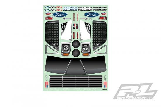 ProLine Pre-Cut 1967 Ford F100 Clear Shell For Slash/Fusion