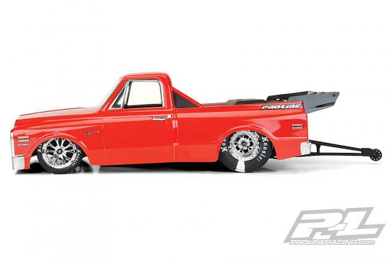 ProLine 1972 Chevy C-10 Clear Drag Bodyshell