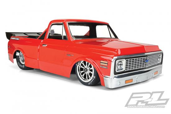 ProLine 1972 Chevy C-10 Clear Drag Bodyshell