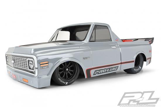 ProLine 1972 Chevy C-10 Clear Drag Bodyshell