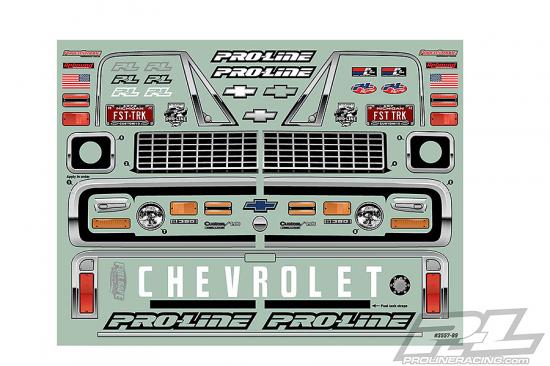 ProLine 1972 Chevy C-10 Clear Drag Bodyshell