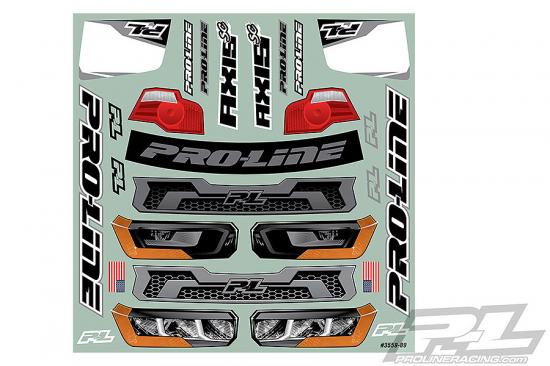 ProLine Axis SC Clear Body For Pro Fusion 4X4/Slash/SC6.1/Sct