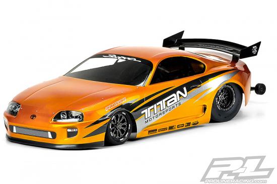 ProLine 1995 Toyota Supra Clear Drag Body For 22S/DR10/Drag Slash ** CLEARANCE **