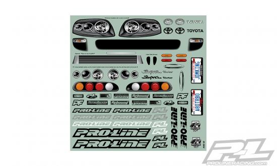 ProLine 1995 Toyota Supra Clear Drag Body For 22S/DR10/Drag Slash ** CLEARANCE **