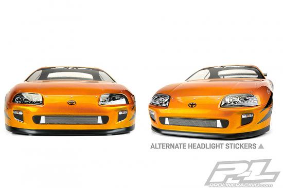 ProLine 1995 Toyota Supra Clear Drag Body For 22S/DR10/Drag Slash ** CLEARANCE **