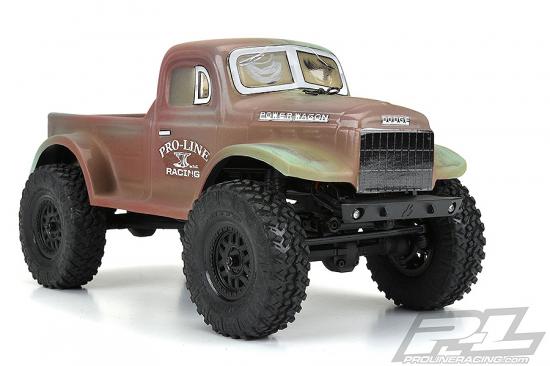 ProLine 1946 Dodge Power Wagon Clear Body For Axial SCX24