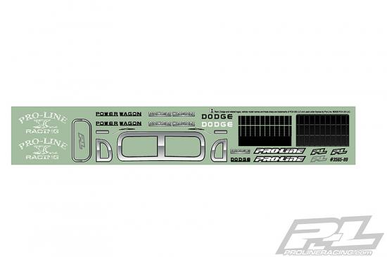 ProLine 1946 Dodge Power Wagon Clear Body For Axial SCX24