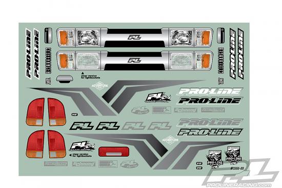 ProLine Cliffhanger Clear Bodyshell For 313mm Crawlers