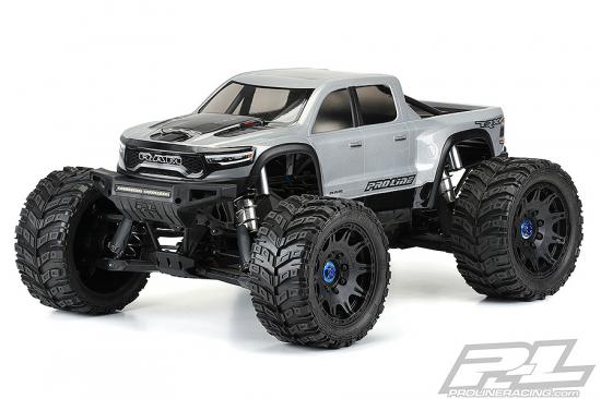 Pro-Line 2021 Dodge Ram 1500 - Pre Cut Clear Shell For Traxxas X-MAXX