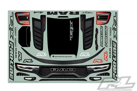 Pro-Line 2021 Dodge Ram 1500 - Pre Cut Clear Shell For Traxxas X-MAXX