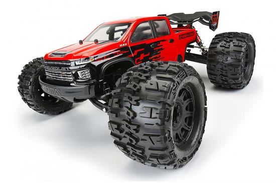 ProLine 2021 Chevrolet Silverado 2500 HD Clear Body - Arrma Kraton 6S