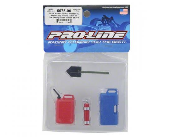 ProLine Scale Accessory Set - Water/Fuel Cans, Shovel, Fire Extinguisher
