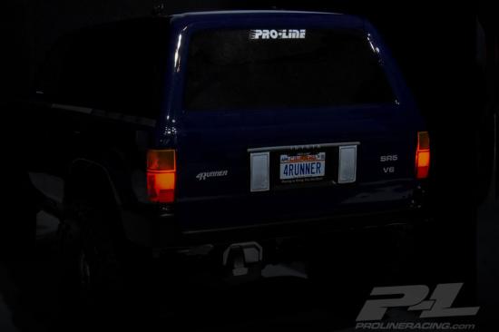 ProLine Universal LED Head Light + Tail Light Kit For Crawlers