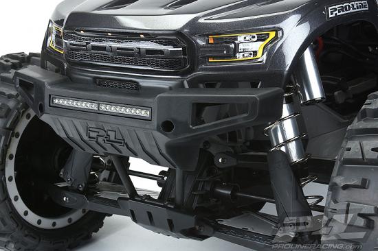 ProLine Pro-Armor Front Bumper With 4 LED Light Bar (X-MAXX)