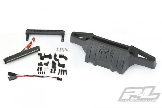 ProLine Pro-Armor Front Bumper With 4 LED Light Bar (X-MAXX)