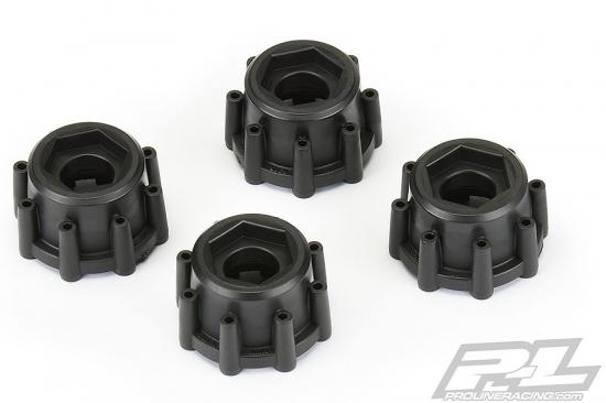ProLine 8X32 To 17mm Hex Adapters For 8X32 3.8 Wheels