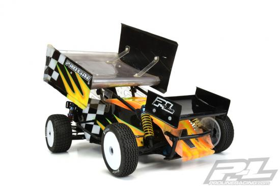 ProLine Hoosier Angle Block 2.2 M4 1:10 Buggy Rear Tyres (2)