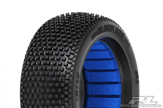ProLine Blockade S3 Soft 1:8 Buggy Tyres With Closed Cell Inserts (2)