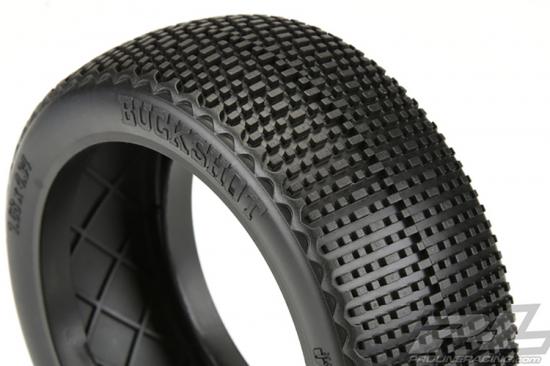 ProLine Buck Shot S4 Super Soft 1:8 Buggy Tyres With Closed Cell Inserts (2)