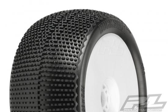 ProLine Buckshot Vtr 4.0 S3 Tyres On White Zero Offset Rim