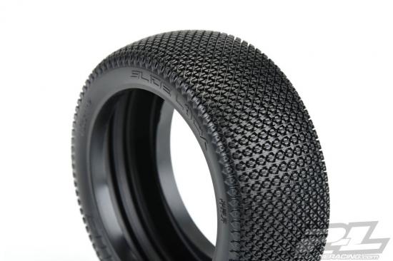 ProLine Slide Lock M4 Med 1:8 Buggy Tyres With Closed Cell Inserts (2)