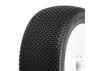 ProLine Slide Lock S3 Tyres Pre Mounted on White Volicity 2 Wheels (2)