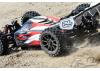 ProLine Badlands MX M2 Tyres Pre-Mounted on Mach 10 Black 1:8 Buggy Wheels (2)