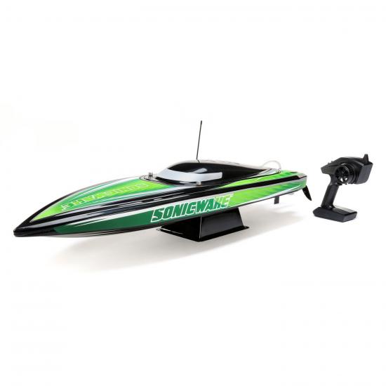 Pro Boat Sonicwake 36 - Black/Green