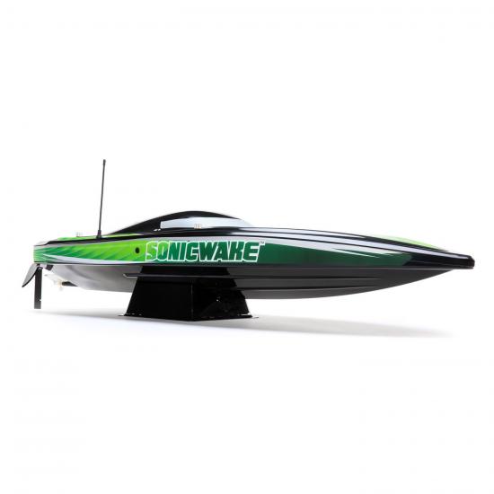 Pro Boat Sonicwake 36 - Black/Green
