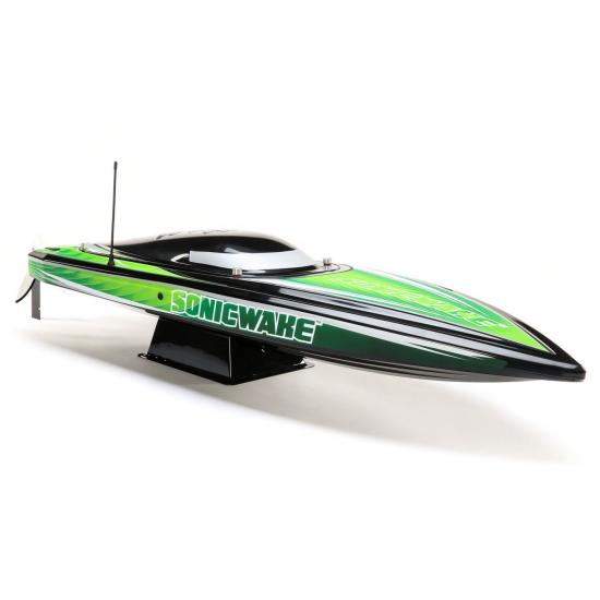 Pro Boat Sonicwake 36 - Black/Green