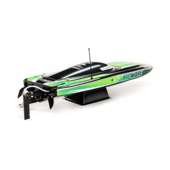 Pro Boat Sonicwake 36 - Black/Green