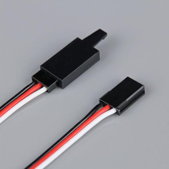 Radient Futaba HD Extension Lead with Clip 800mm