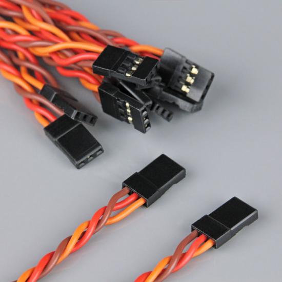 Radient JR HD Twisted Male to Male 100mm (6 pcs)