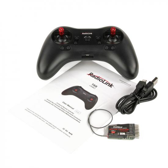 RadioLink T8S 24GHz 8-Channel Transmitter with Bluetooth and 1x R8EF Receiver