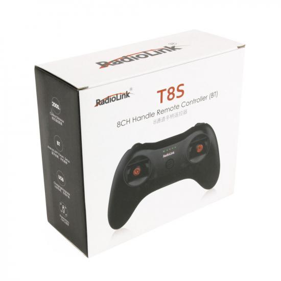 RadioLink T8S 24GHz 8-Channel Transmitter with Bluetooth and 1x R8EF Receiver