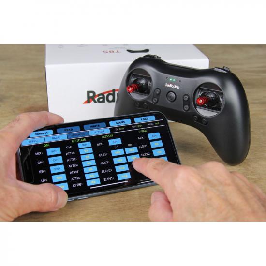 RadioLink T8S 24GHz 8-Channel Transmitter with Bluetooth and 1x R8EF Receiver