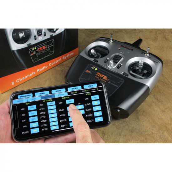 RadioLink T8FB Transmitter with 2 x R8EF Receivers