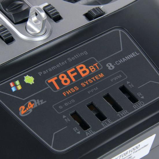 RadioLink T8FB Transmitter with 2 x R8EF Receivers