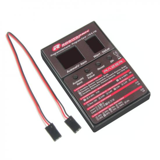 Robitronic Razer ESC LED Program Box (for Ten and Eight)