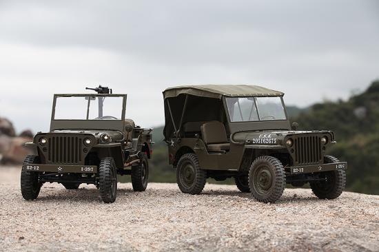 Roc Hobby 1:6 Willys Jeep Miltary Scaler - RTR | RC (Remote