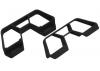 RPM Nerf Bars for Traxxas Slash LCG 4X4/Rally - Black
