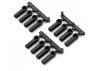 RPM 4-40 Rod Ends for Associated/Losi - Black
