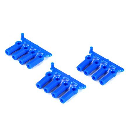 RPM 4-40 Rod Ends for Associated/Losi - Blue