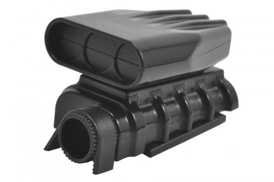 RPM Chrome Mock Intake and Blower Set - Black