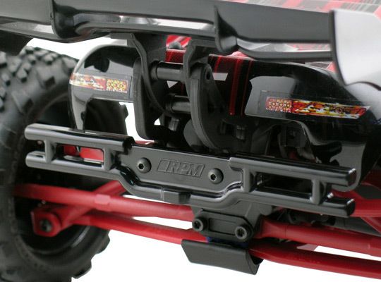 RPM Rear Bumper For Traxxas 1:16 Mini E-Revo - Black