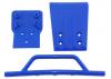 RPM Front Bumper & Skid Plate For Traxxas Slash 4X4 - Blue